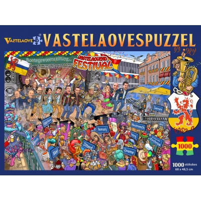 De Vastelaovend-festival puzzel 1000 stukjes