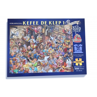 Kefee De Klep-puzzel 1000 stukjes 1.2 Uitverkocht