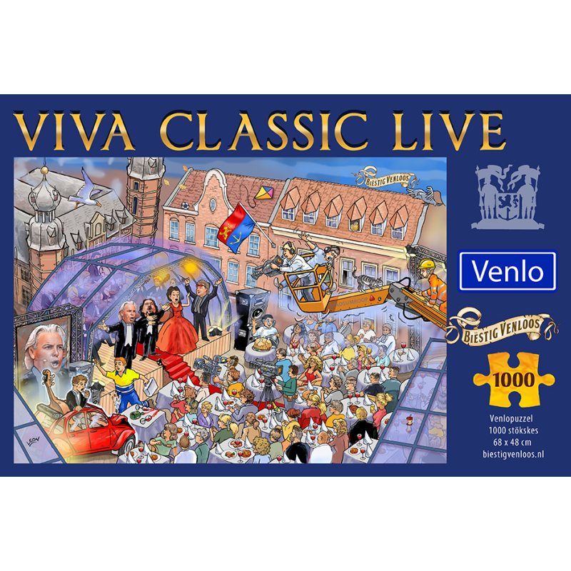 Viva Classic Live-puzzel - 1000 stukjes - gratis bezorgd